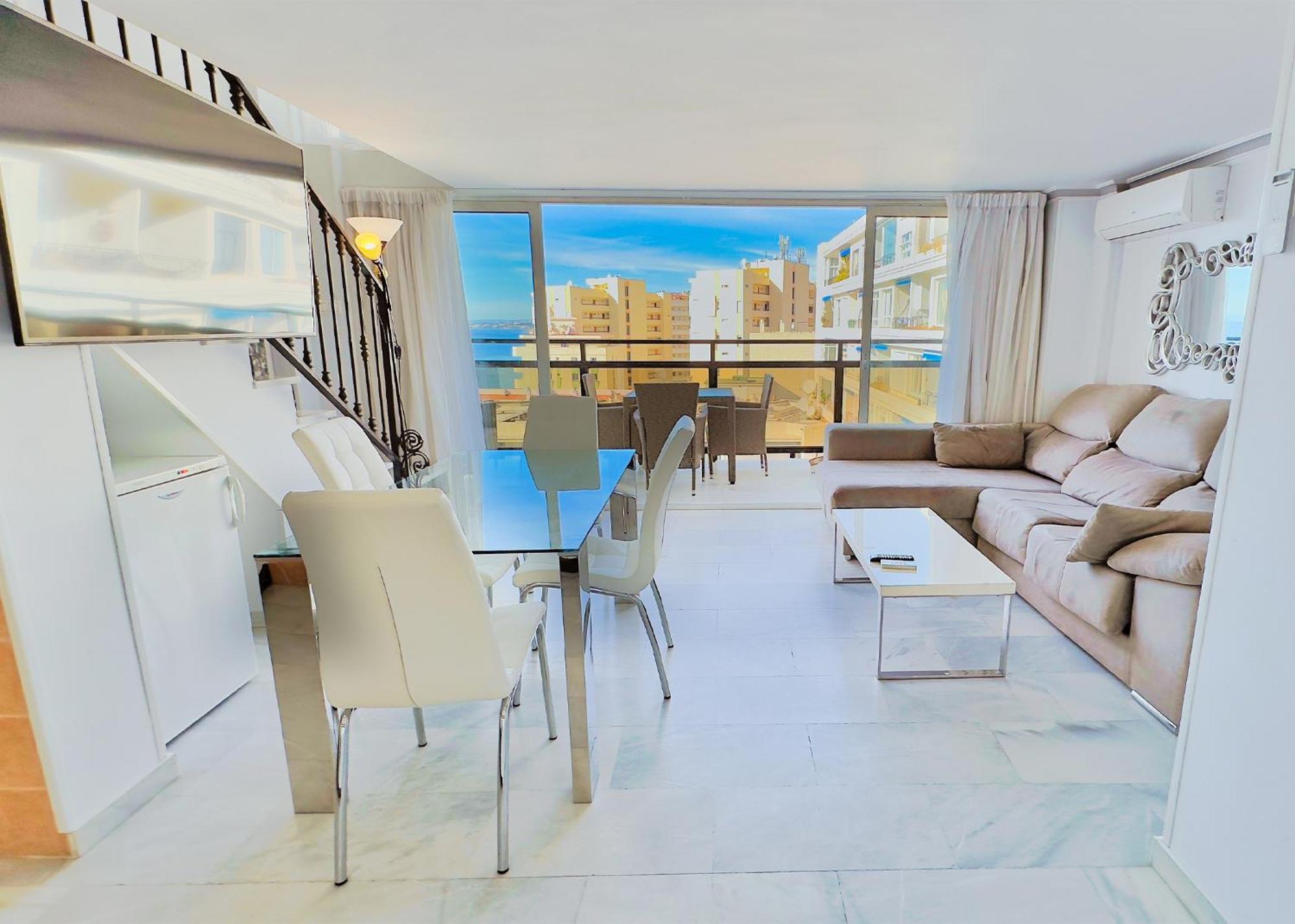 Skol 508 West Facing Duplex Apartment With Amazing Sea Views Marbella Exterior photo