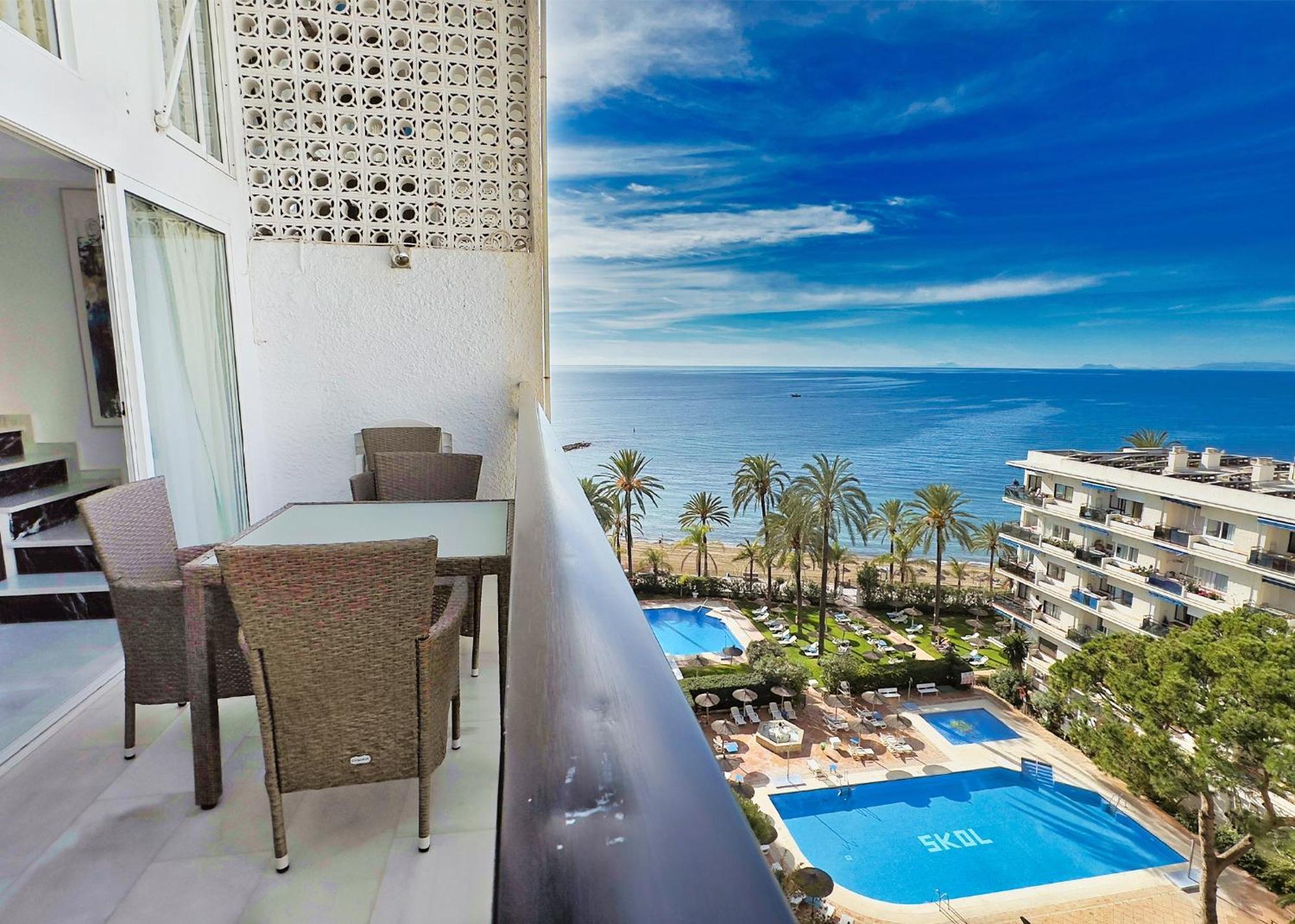 Skol 508 West Facing Duplex Apartment With Amazing Sea Views Marbella Exterior photo